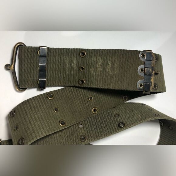 US 𝅺MILITARY Green  Belt Only Size L? Adjustable 46" as shown - Picture 3 of 8